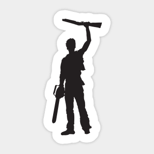 Ash silhouette Sticker